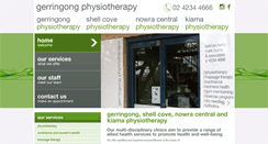 Desktop Screenshot of gerringongphysio.com